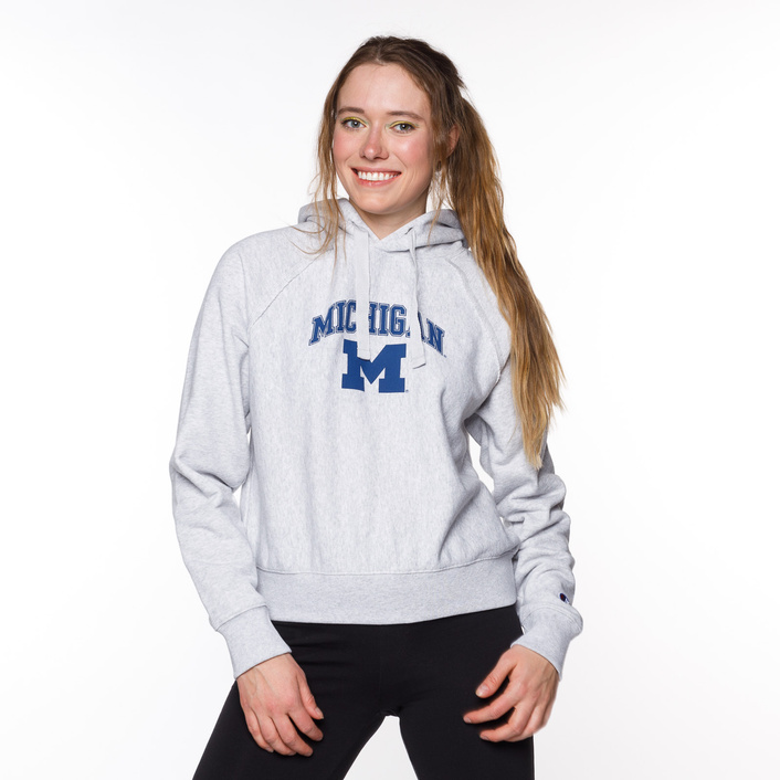 Grey champion sweatshirt womens on sale