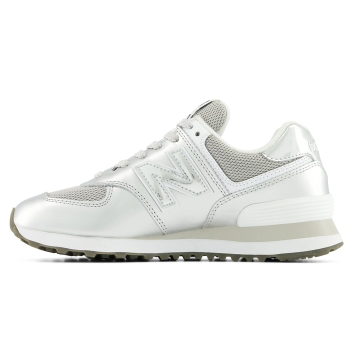 Жіночі кросівки New Balance 574 W574428 сріблясті