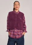 Жіночий жилет Coalition CLTN WOOLEN – сливовий