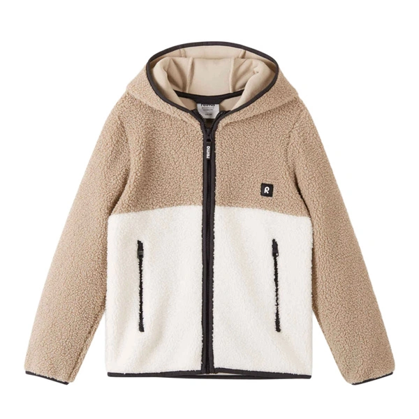 Reima Fleece Hoodie Muhkea Beige 5200496A0760