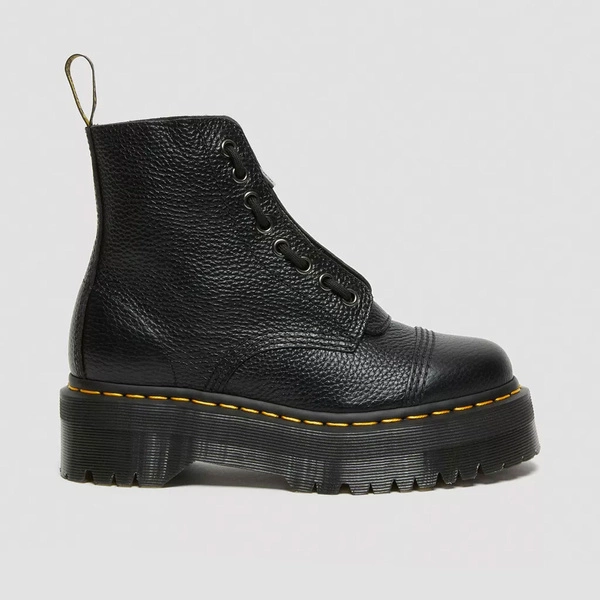 Dr. Martens черевики на платформі Sinclair Milled Nappa чорні 22564001
