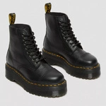 Dr. Martens черевики на платформі Sinclair Milled Nappa чорні 22564001