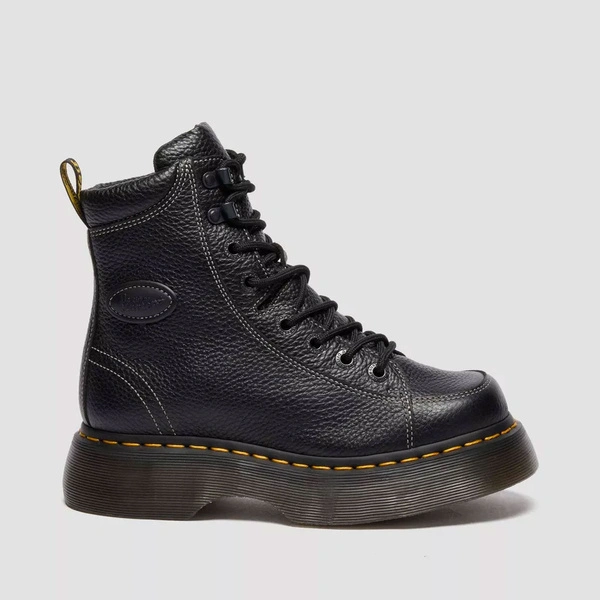 Dr. Martens жіночі черевики Buzz 8-Eye Milled Nappa чорні 42032001