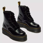 Dr. Martens жіночі черевики на платформі Molly Buttero чорні 24861001