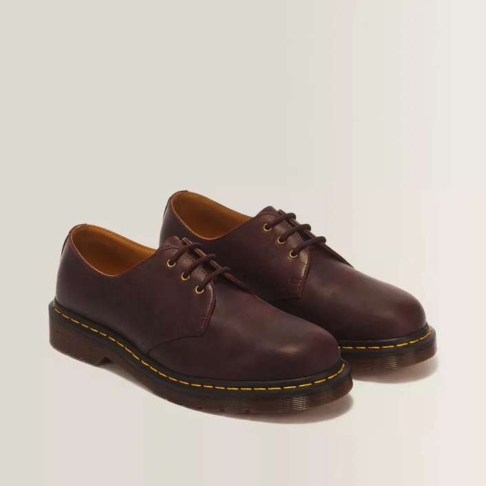 Dr. Martens чоловічі туфлі 1461 Crazy Horse вишневі 11838601
