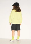 Дитячий світшот Coalition CLTN K CREWNECK – лаймовий