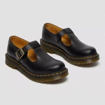 Dr. Martens туфлі Mary Jane Polley Smooth чорні 14852001