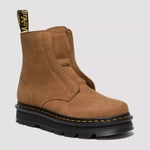 Dr. Martens зимові черевики без шнурків Zebzag Laceless утеплені нубукові світло-коричневі 42019200