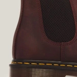Dr. Martens челсі 2976 Yellow Stitch Crazy Horse вишневі 27486600