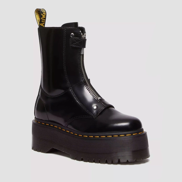 Dr. Martens Jetta Hi Max Buttero Leather Platform Boots 30976001