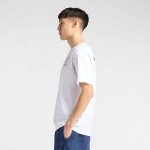 New Balance Футболка Біла Fish and Chips MT61I5BMWT