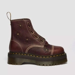 Dr. Martens жіночі черевики на платформі Sinclair Flower Grizzly темно-коричневі 42818200