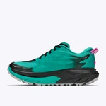 HOKA Mafate 5 жіночі кросівки для трейлраннінгу Black/Electric Aqua