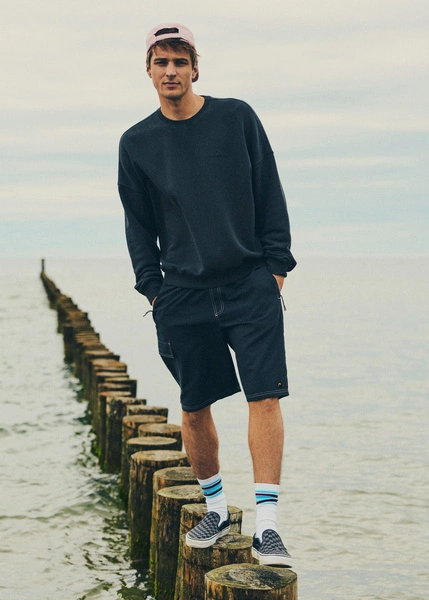 Чоловічий світшот Coalition CLTN CREWNECK – графітовий