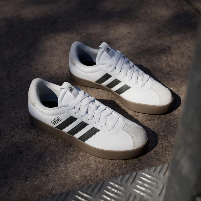 Adidas Cloud White / Core Black / Grey One VL Court 3.0 ID8797