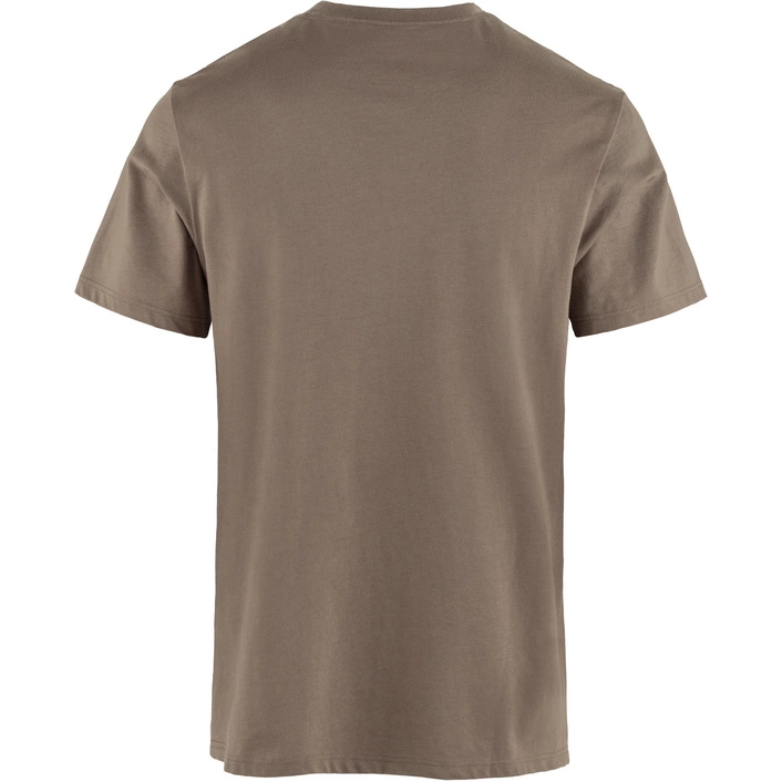 Fjällräven Multicolor Logo T-shirt F12600268-244 Suede Brown