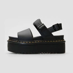 Dr. Martens сандалі на платформі Voss Quad чорні жіночі 26725001