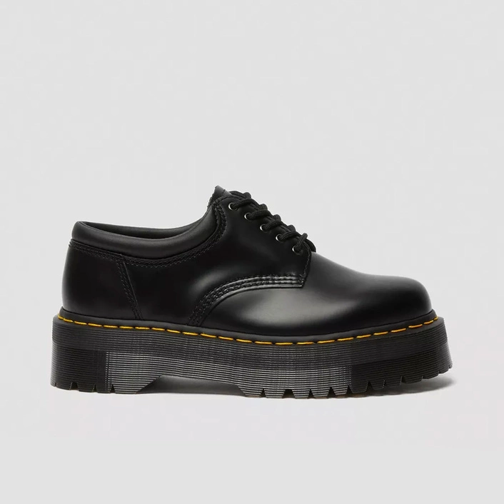 Dr. Martens 8053 Quad Smooth Leather Platform Shoes 24690001