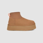 UGG W CLASSIC MINI DIPPER PUFFER AMPHORA/CHESTNUT