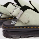 Dr. Martens мюлі на платформі Zebzag Slingback замшеві зелені 31937300