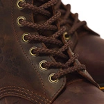Dr. Martens жіночі черевики 1460 Pascal Deboss Floral Crazy Horse темно-коричневі 43276200