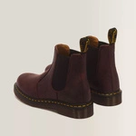 Dr. Martens челсі 2976 Yellow Stitch Crazy Horse вишневі 27486600