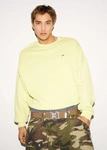 Чоловічий світшот Coalition CLTN CREWNECK – лаймовий
