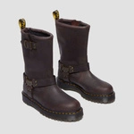 Dr. Martens байкерські черевики Anistone Hi темно-коричневі 31901201