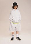 Дитяче худі Coalition CLTN K HOODIE – світло-сірий меланж