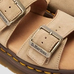 Dr. Martens шльопанці Josef замшеві світло-коричневі 41083200