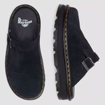 Dr. Martens мюлі на платформі Zebzag Slingback замшеві чорні 31657001