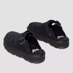 Dr. Martens мюлі на платформі Zebzag Slingback замшеві чорні 31657001