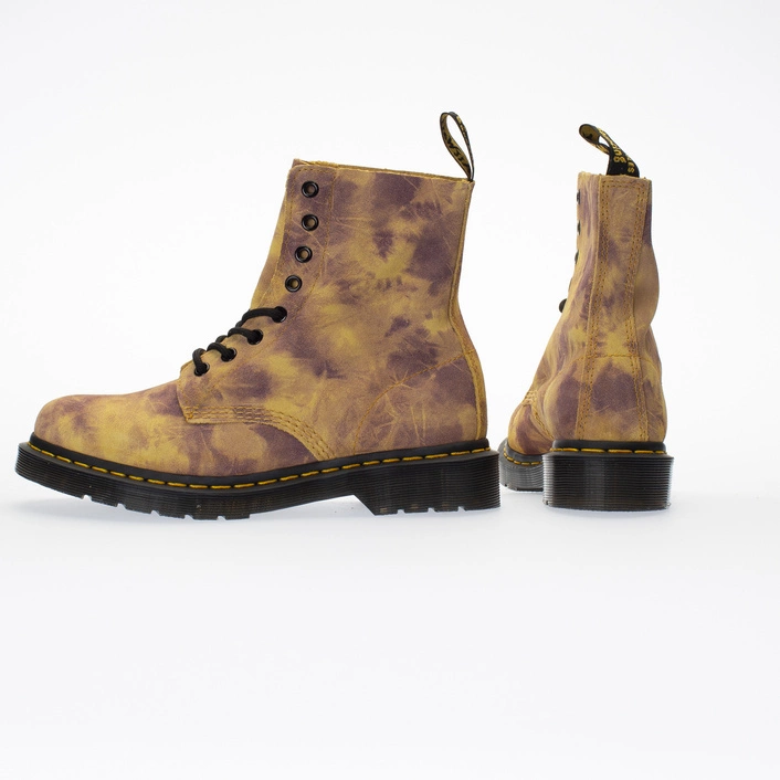 Dr. Martens черевики 1460 Pascal Tie Dye замшеві жовті 27962745