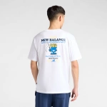 New Balance Футболка Біла Fish and Chips MT61I5BMWT