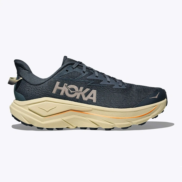HOKA Challenger 8 чоловічі кросівки для трейлового бігу Faded Navy / Pampass Grass