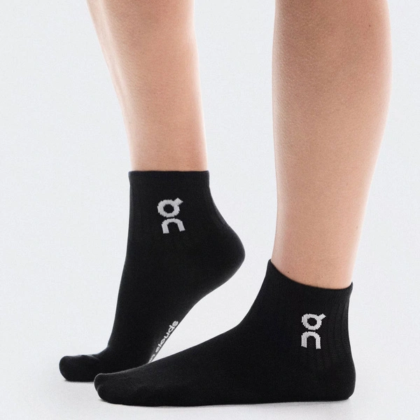 On Шкарпетки Logo Sock Mid 3P Black 2UF10520553