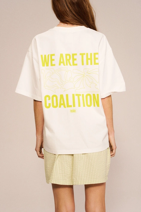 Жіноча футболка Coalition CLTN KNETTA – off white