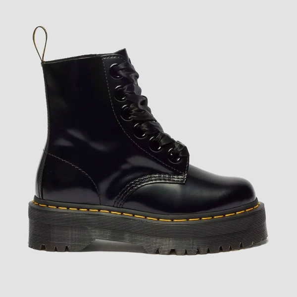 Dr. Martens жіночі черевики на платформі Molly Buttero чорні 24861001