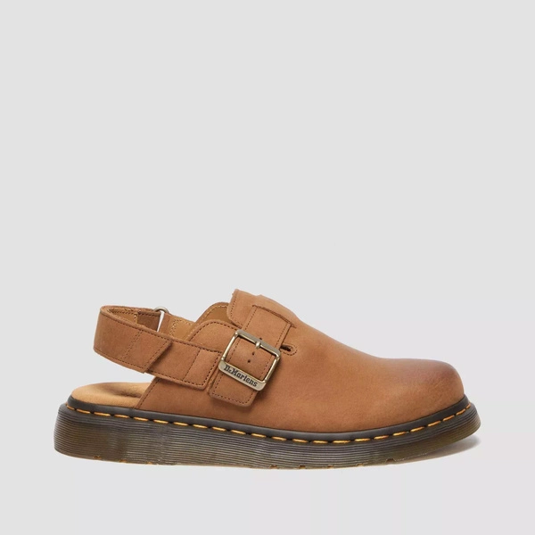 Dr. Martens сандалі Jorge II нубукові світло-коричневі 31568200