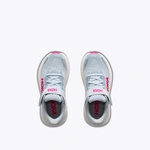 HOKA Clifton 10 Little Kids дитячі кросівки для бігу Overcast / Neon Dragonfruit