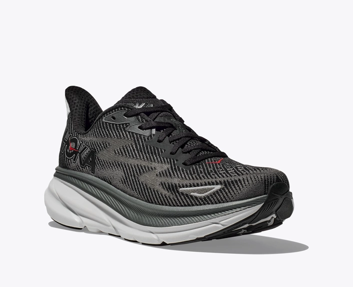 HOKA Clifton 9 чоловічі кросівки для бігу Black / Outer Orbit