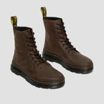 Dr. Martens черевики Combs Crazy Horse темно-коричневі 26006207