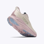 HOKA Clifton 11 GLM GORE-TEX жіночі водонепроникні кросівки для бігу Alabaster/Pink Opal