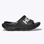 HOKA Ora Athletic Slide унісекс шльопанці для відновлення Black / White