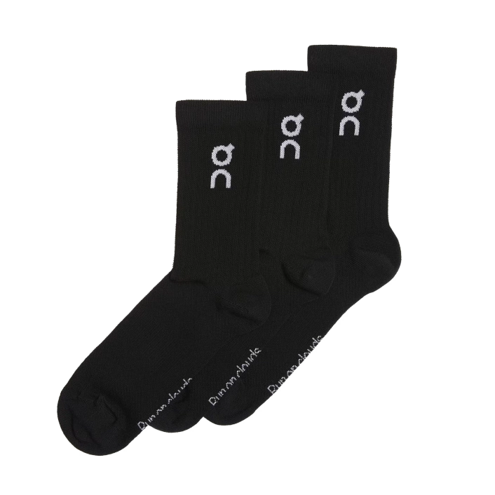 On Running LOGO SOCK 3PACK UNISEX Black 39901719