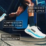 HOKA Clifton 11 чоловічі кросівки для бігу Black/Black