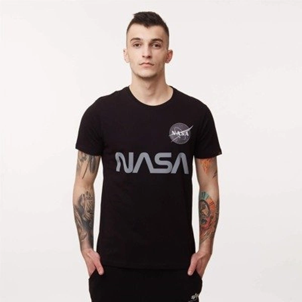 Alpha Industries NASA Reflective T Black