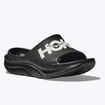 HOKA Ora Athletic Slide унісекс шльопанці для відновлення Black / White
