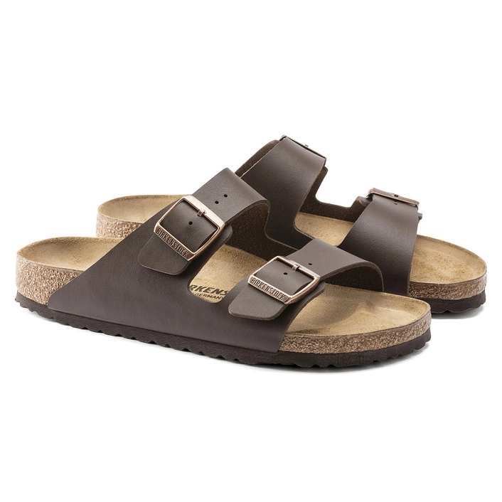 Birkenstock Arizona Birko-Flor Dark Brown 51703 (вузька колодка)