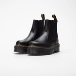 Dr. Martens челсі на платформі 2976 Quad Polished Smooth чорні 24687001